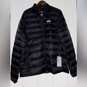 REI Co-op 650‎ Down Hoodie 2.0 Men Packable Jacket NWT XL Tall Water Repellent